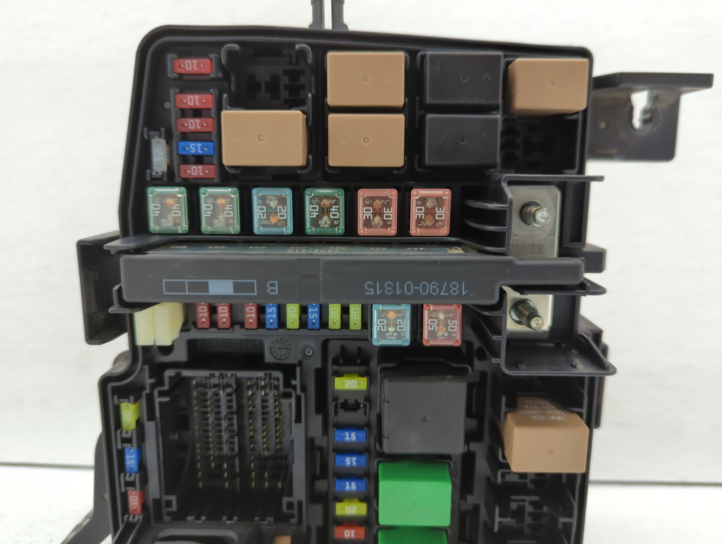 2013-2015 Hyundai Sonata Fusebox Fuse Box Panel Relay Module P/N:91856-4R010 91251-4R033 Fits Fits 2013 2014 2015 OEM Used A
