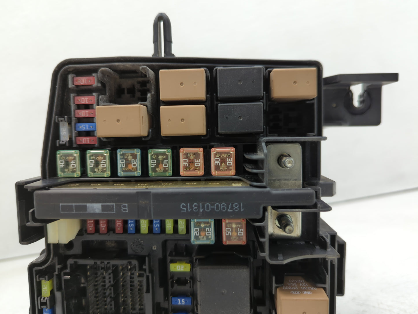 2013-2015 Hyundai Sonata Fusebox Fuse Box Panel Relay Module P/N:91856-4R010 91251-4R033 Fits Fits 2013 2014 2015 OEM Used A