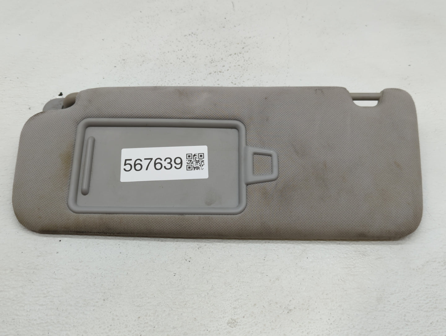 2015-2019 Hyundai Sonata Sun Visor Shade Replacement Passenger Right Mirror Fits Fits 2015 2016 2017 2018 2019 OEM Used Auto