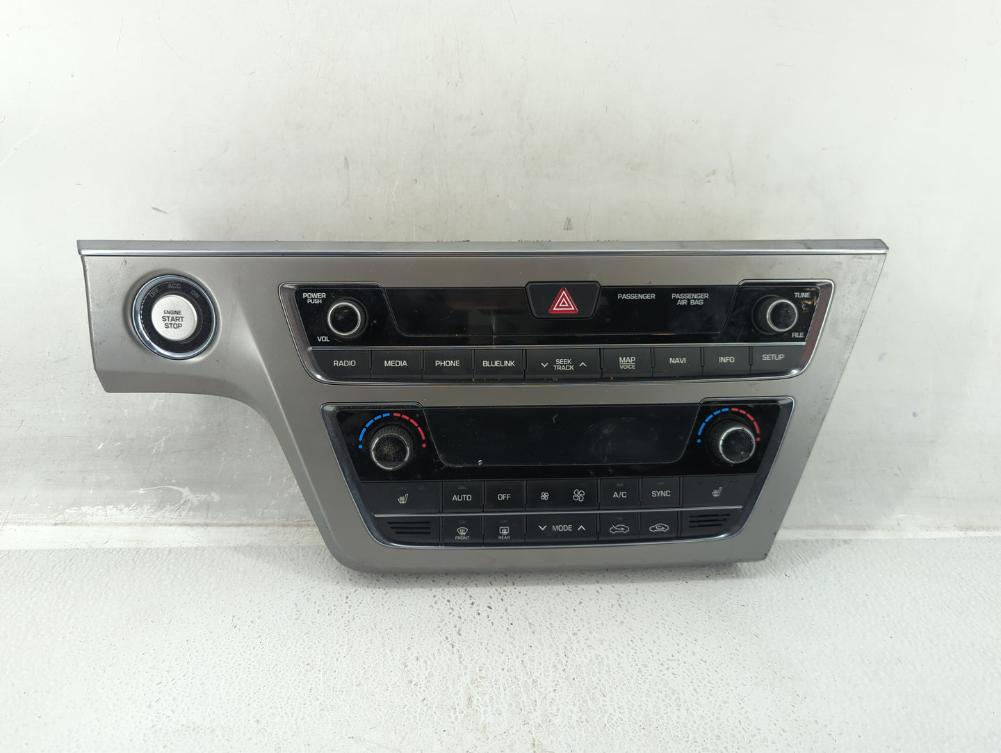 2011-2015 Hyundai Sonata Climate Control Module Temperature AC/Heater Replacement P/N:94510-C1510 Fits OEM Used Auto Parts -