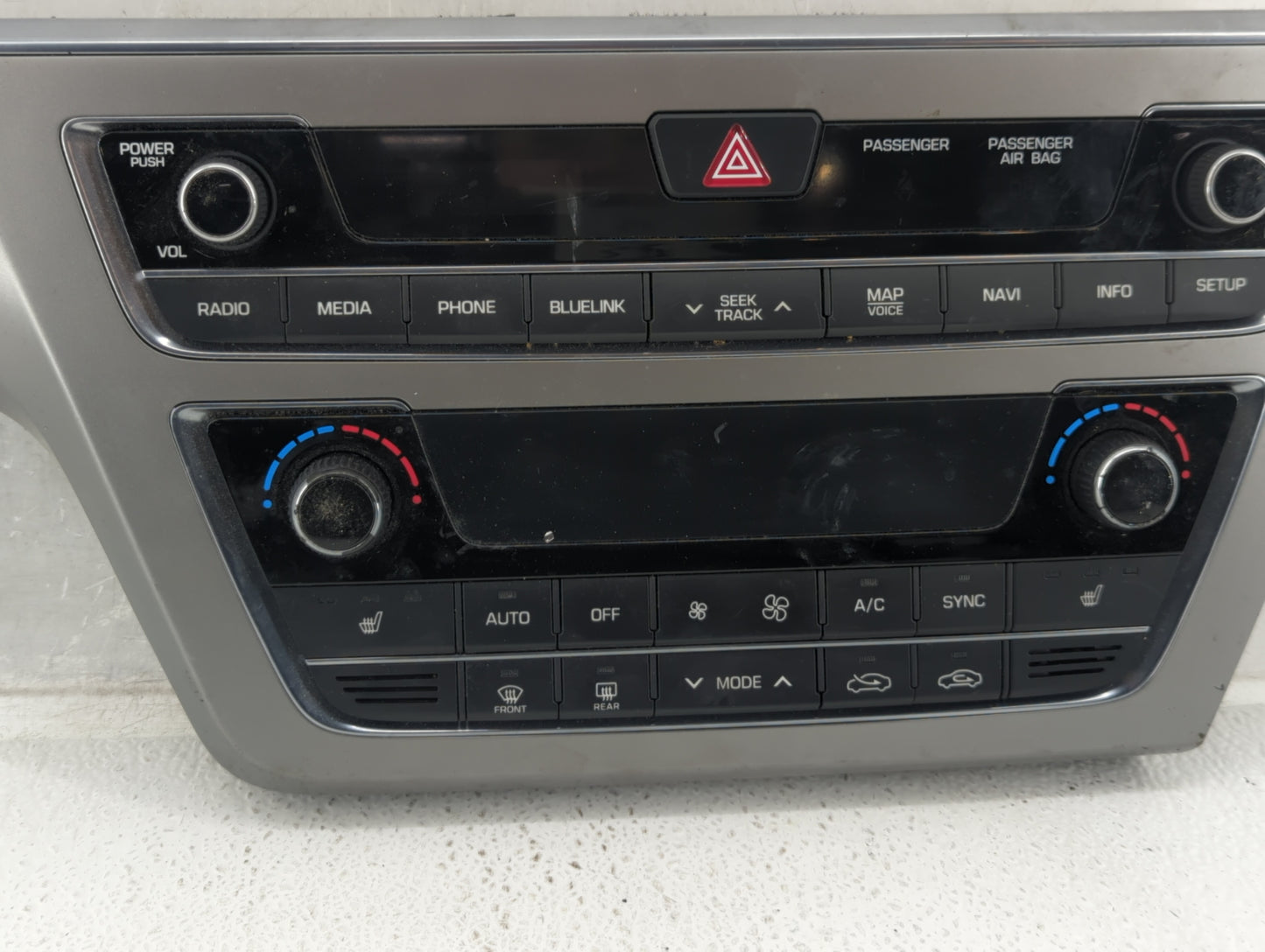 2011-2015 Hyundai Sonata Climate Control Module Temperature AC/Heater Replacement P/N:94510-C1510 Fits OEM Used Auto Parts -