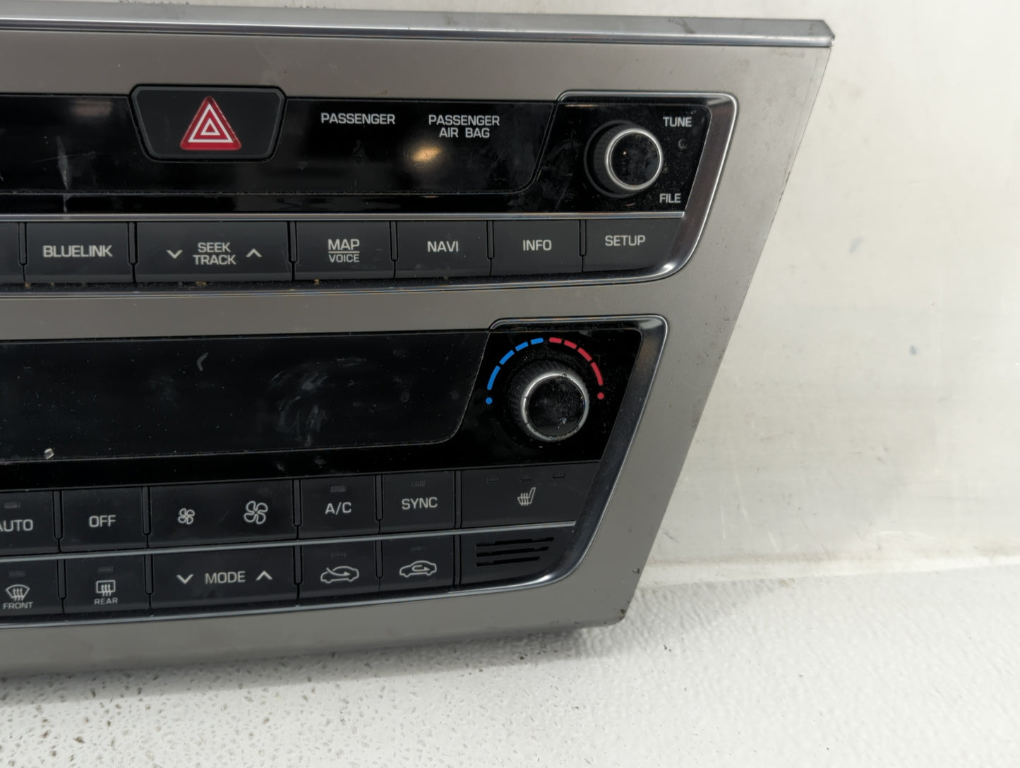 2011-2015 Hyundai Sonata Climate Control Module Temperature AC/Heater Replacement P/N:94510-C1510 Fits OEM Used Auto Parts -