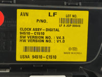 2011-2015 Hyundai Sonata Climate Control Module Temperature AC/Heater Replacement P/N:94510-C1510 Fits OEM Used Auto Parts -