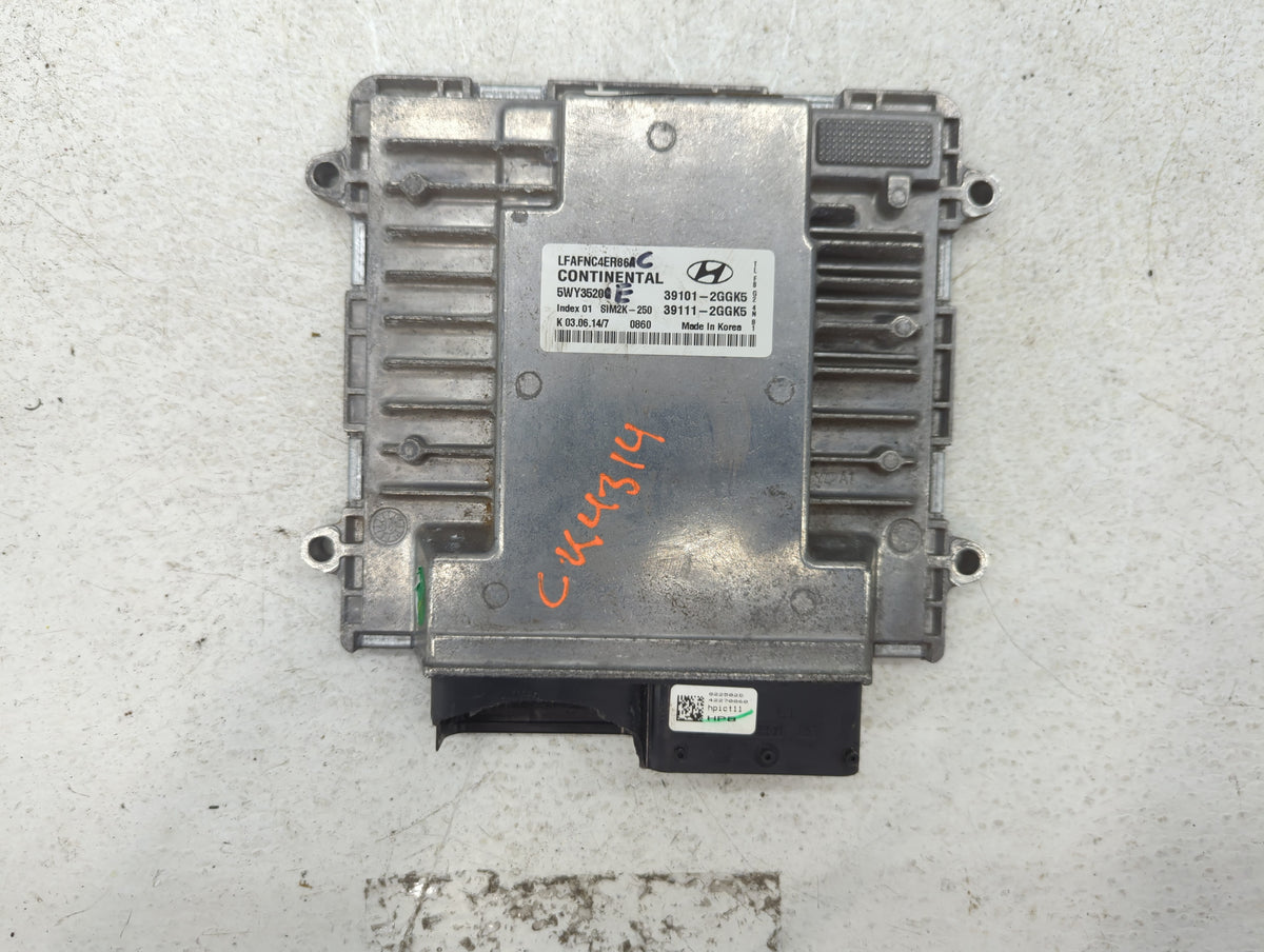 2015-2017 Hyundai Sonata PCM Engine Control Computer ECU ECM PCU OEM P/N:39101-2GGK5 39101-2GGK0 Fits 2015 2016 2017 OEM Use