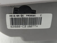 2015 Hyundai Sonata Overhead Roof Console - Oemusedautoparts1.com