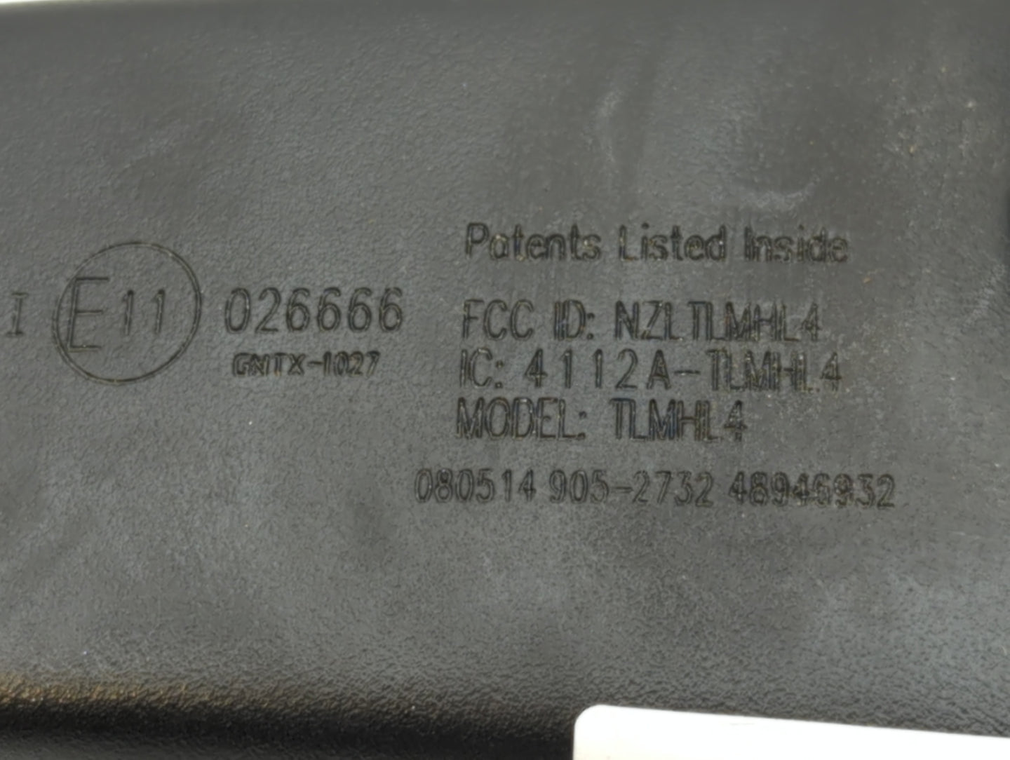 2011-2019 Hyundai Sonata Interior Rear View Mirror Replacement OEM P/N:E11026666 Fits OEM Used Auto Parts - Oemusedautoparts