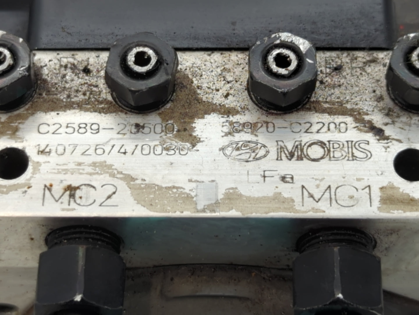 2015 Hyundai Sonata ABS Pump Control Module Replacement P/N:58920-C2200 Fits OEM Used Auto Parts - Oemusedautoparts1.com