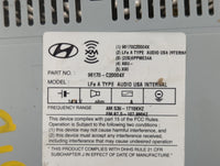 2015-2015 Hyundai Sonata Am Fm Cd Player Radio Receiver 582131 - Oemusedautoparts1.com