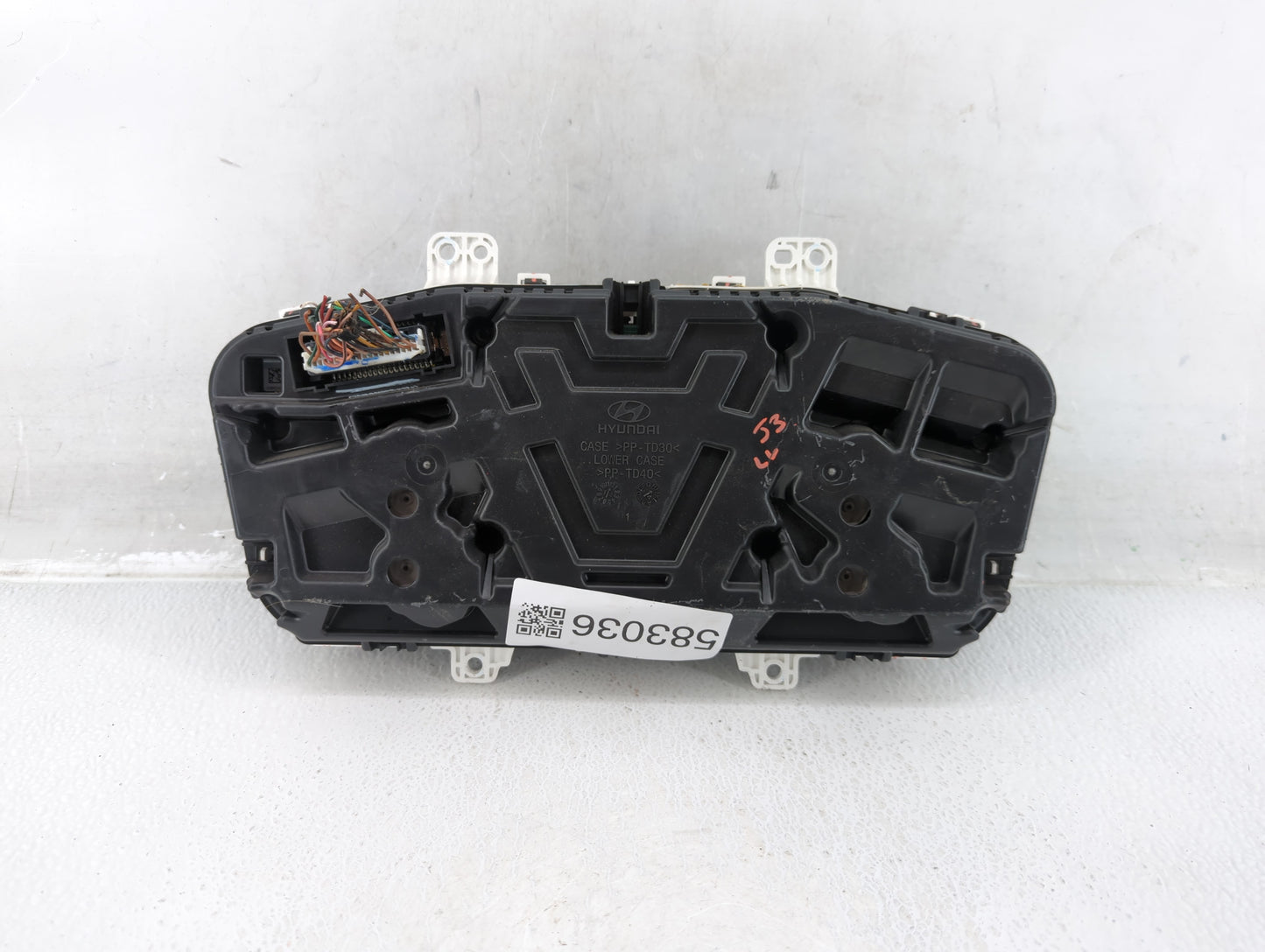 2015 Hyundai Sonata Instrument Cluster Speedometer Gauges P/N:94001-C2000 Fits OEM Used Auto Parts - Oemusedautoparts1.com