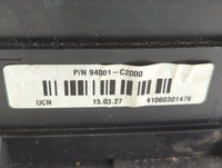 2015 Hyundai Sonata Instrument Cluster Speedometer Gauges P/N:94001-C2000 Fits OEM Used Auto Parts - Oemusedautoparts1.com