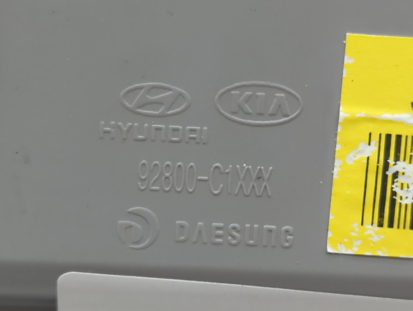 2015 Hyundai Sonata Overhead Console W/rear Climate Control - Oemusedautoparts1.com
