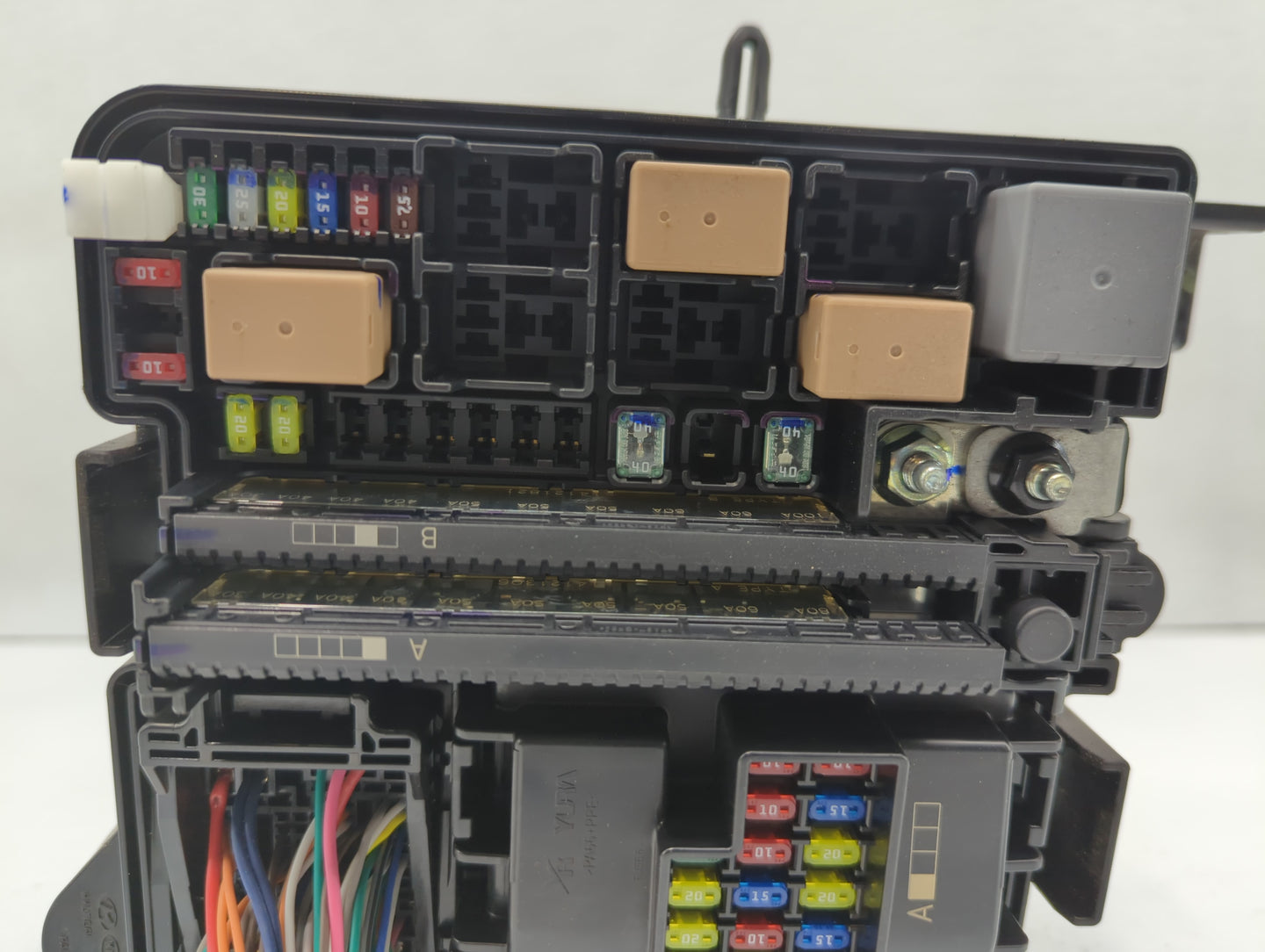 2015 Hyundai Sonata Fusebox Fuse Box Panel Relay Module P/N:91200C2010LA Fits OEM Used Auto Parts - Oemusedautoparts1.com