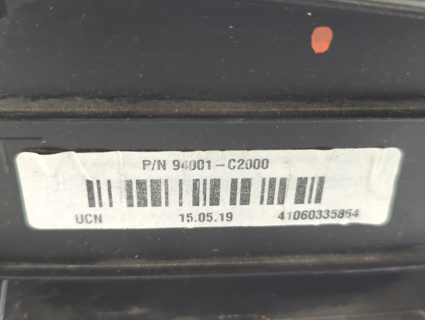 2015 Hyundai Sonata Instrument Cluster Speedometer Gauges P/N:94001-C2000 Fits OEM Used Auto Parts - Oemusedautoparts1.com