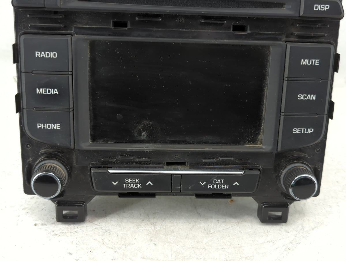 2015-2017 Hyundai Sonata Am Fm Cd Player Radio Receiver 591723 - Oemusedautoparts1.com