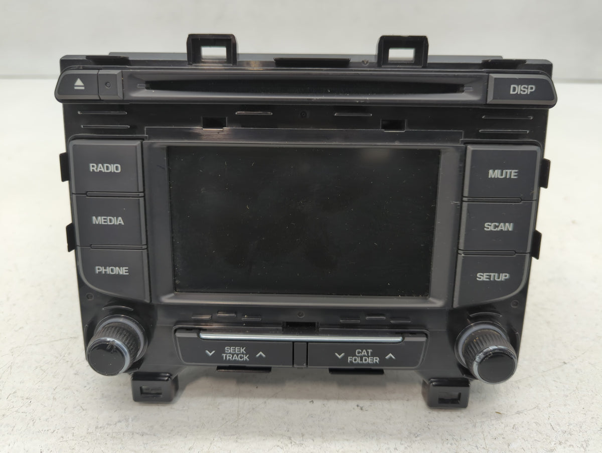 2015-2015 Hyundai Sonata Am Fm Cd Player Radio Receiver 593069 - Oemusedautoparts1.com