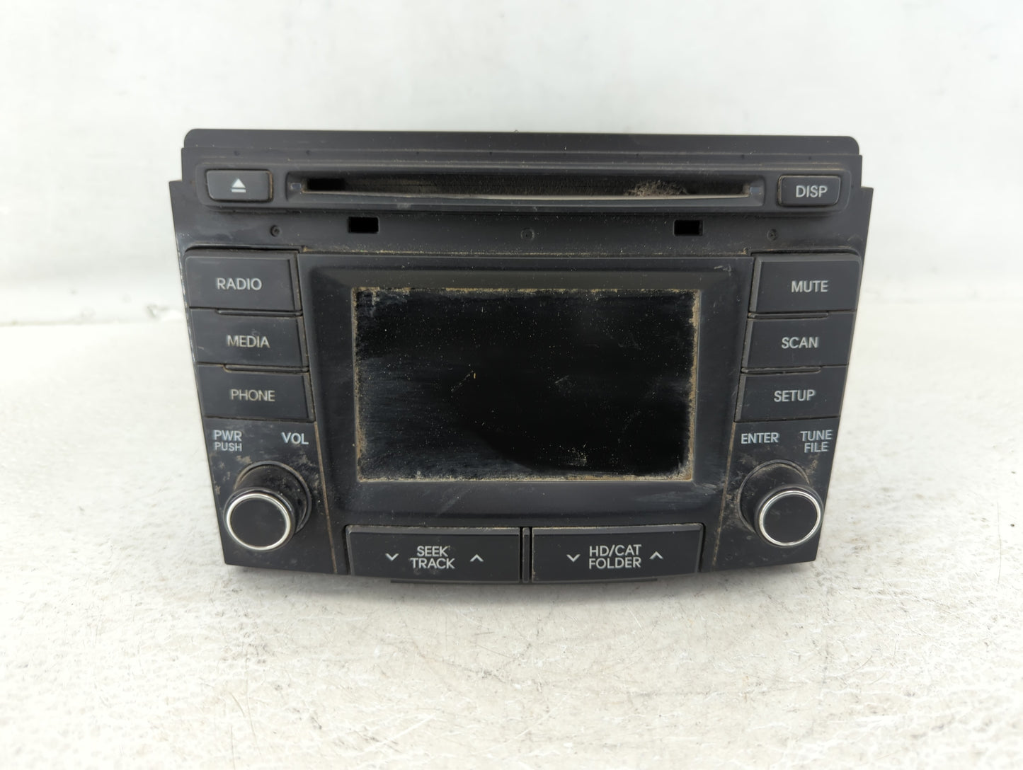 2014-2015 Hyundai Sonata Radio AM FM Cd Player Receiver Replacement P/N:96180-3Q8004X Fits Fits 2014 2015 OEM Used Auto Part