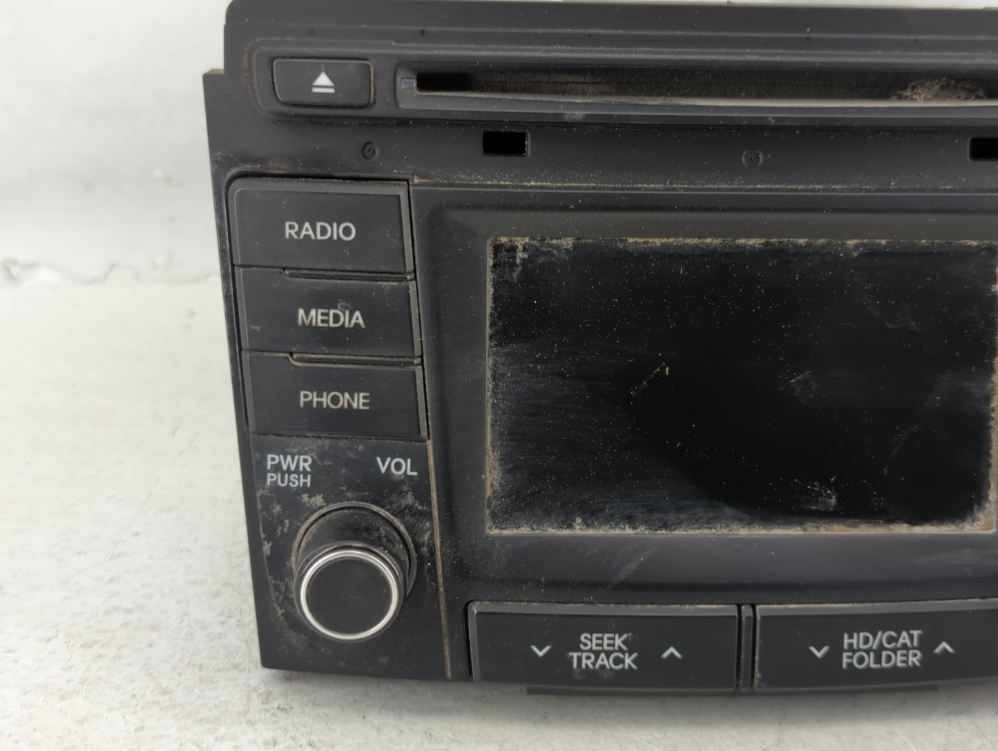 2014-2015 Hyundai Sonata Radio AM FM Cd Player Receiver Replacement P/N:96180-3Q8004X Fits Fits 2014 2015 OEM Used Auto Part