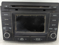 2014-2015 Hyundai Sonata Radio AM FM Cd Player Receiver Replacement P/N:96180-3Q8004X Fits Fits 2014 2015 OEM Used Auto Part