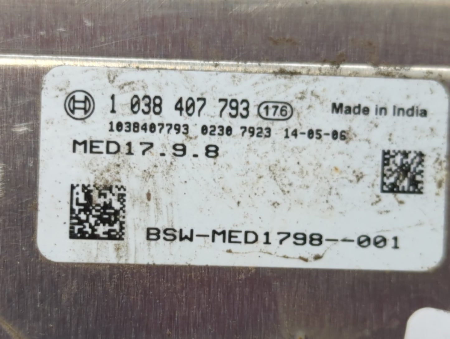 2015-2017 Hyundai Sonata PCM Engine Control Computer ECU ECM PCU OEM P/N:0 261 S11 496 BSW-MED11798 Fits Fits 2015 2016 2017