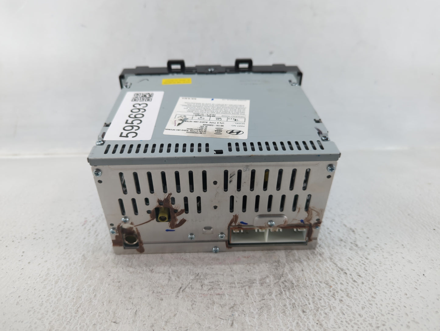 2015 Hyundai Sonata Radio AM FM Cd Player Receiver Replacement P/N:96170-C20004X Fits OEM Used Auto Parts - Oemusedautoparts