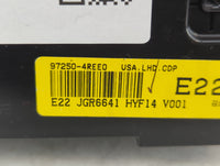 2014-2015 Hyundai Sonata Climate Control Module Temperature AC/Heater Replacement P/N:97250-4RDB5 97250-4REE0 Fits Fits 2014