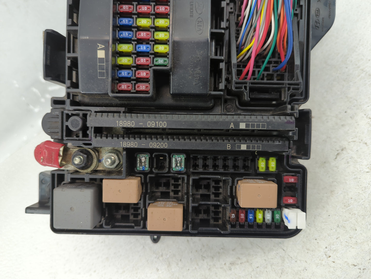 2015 Hyundai Sonata Fusebox Fuse Box Panel Relay Module P/N:6423-0102-7-000 Fits OEM Used Auto Parts - Oemusedautoparts1.com