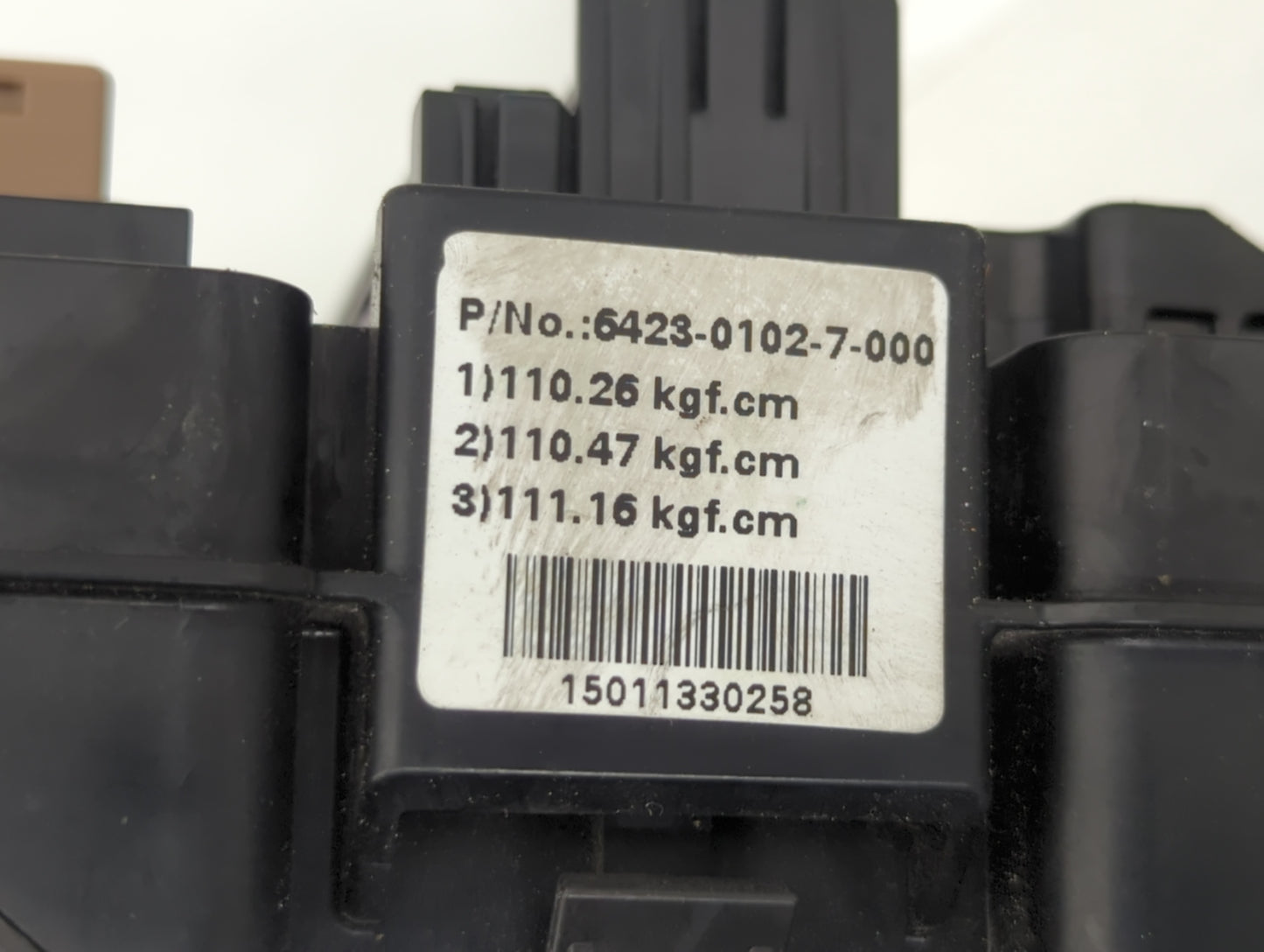2015 Hyundai Sonata Fusebox Fuse Box Panel Relay Module P/N:6423-0102-7-000 Fits OEM Used Auto Parts - Oemusedautoparts1.com