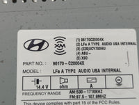 2015-2015 Hyundai Sonata Am Fm Cd Player Radio Receiver - Oemusedautoparts1.com