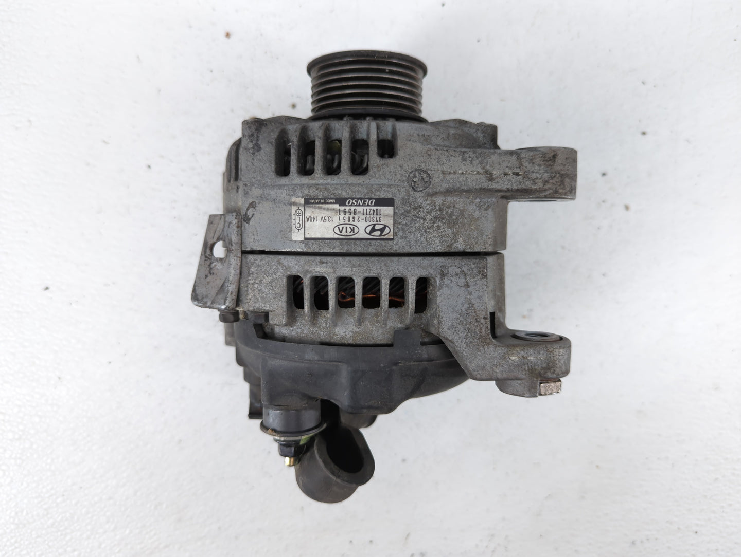 2015-2019 Hyundai Sonata Alternator Replacement Generator Charging Assembly Engine OEM P/N:104211-8591 37300-2G051 Fits OEM 