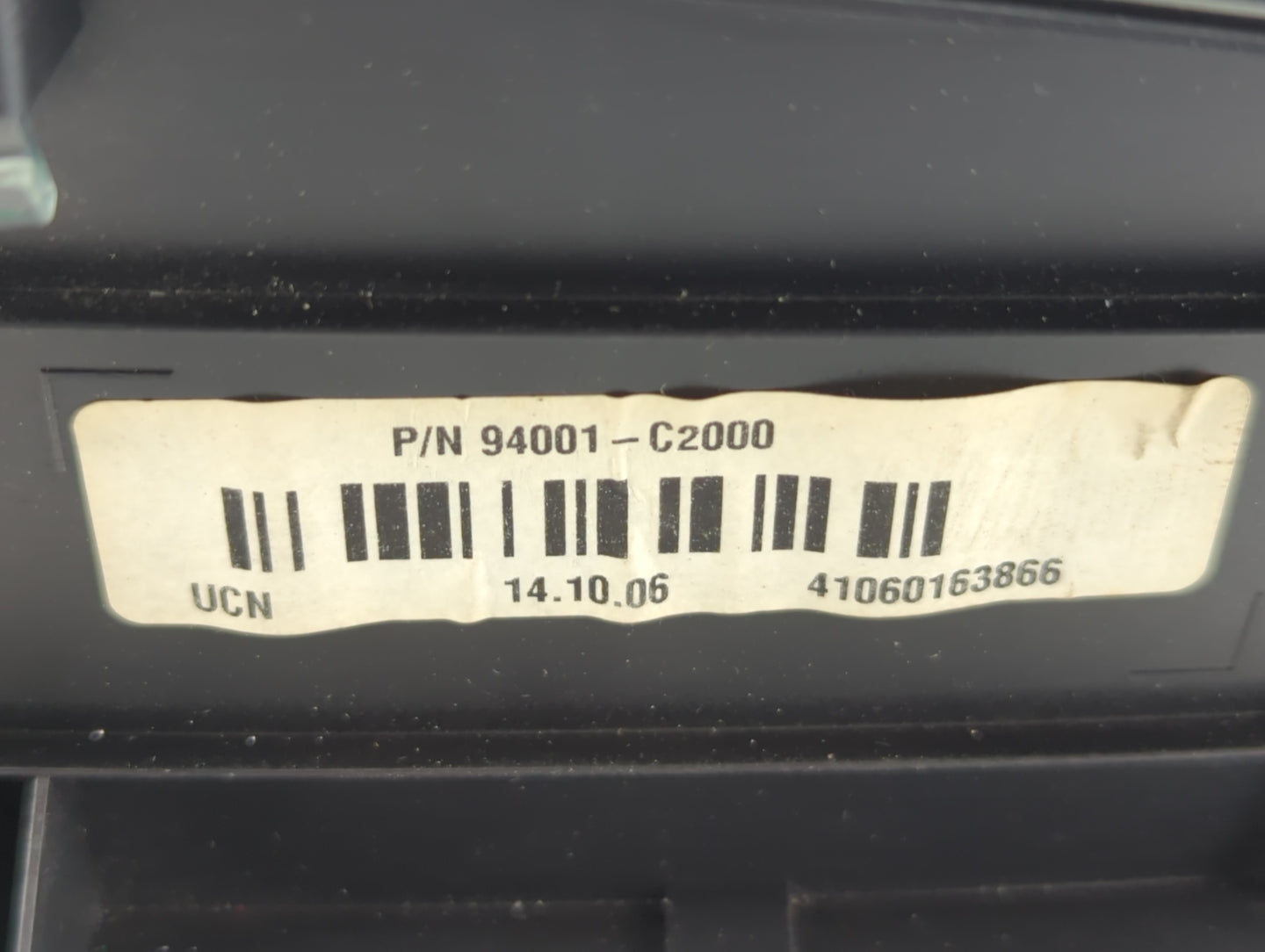 2015 Hyundai Sonata Instrument Cluster Speedometer Gauges P/N:94001-C2000 Fits OEM Used Auto Parts - Oemusedautoparts1.com