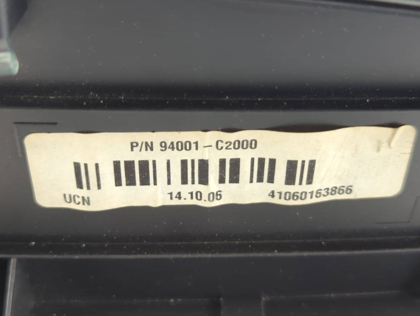 2015 Hyundai Sonata Instrument Cluster Speedometer Gauges P/N:94001-C2000 Fits OEM Used Auto Parts - Oemusedautoparts1.com