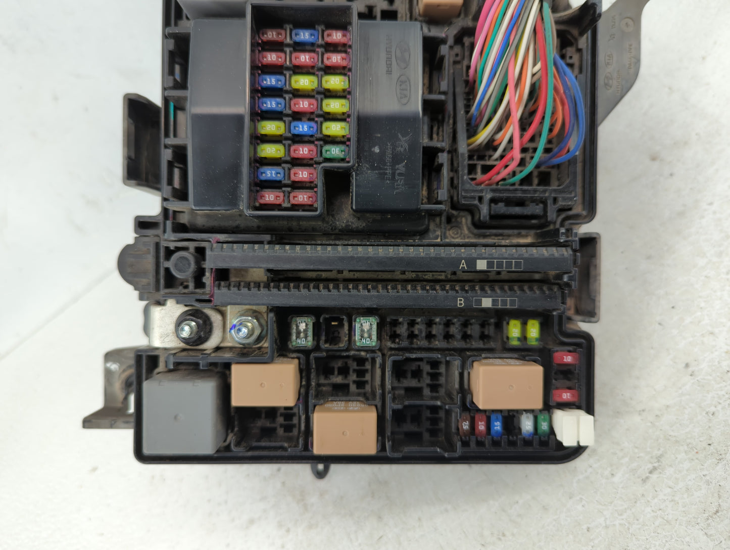 2015 Hyundai Sonata Fusebox Fuse Box Panel Relay Module P/N:6423-0102-7-000 Fits OEM Used Auto Parts - Oemusedautoparts1.com