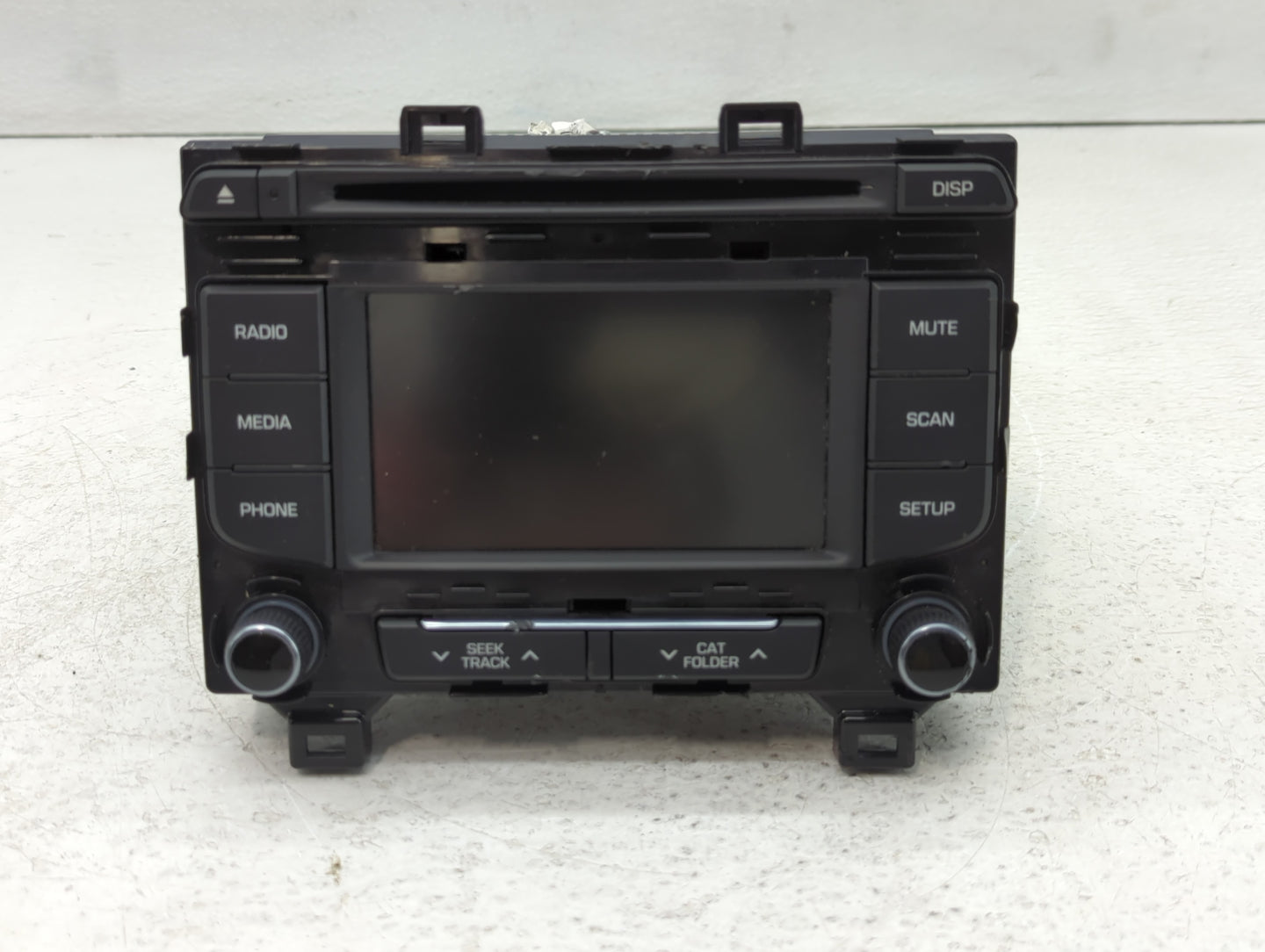 2015 Hyundai Sonata Radio AM FM Cd Player Receiver Replacement Fits OEM Used Auto Parts - Oemusedautoparts1.com