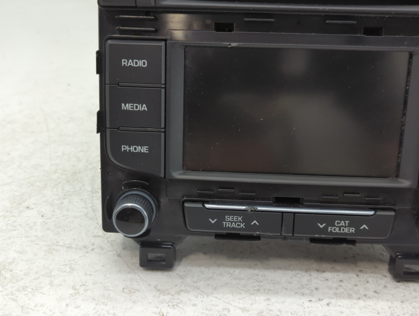 2015 Hyundai Sonata Radio AM FM Cd Player Receiver Replacement Fits OEM Used Auto Parts - Oemusedautoparts1.com