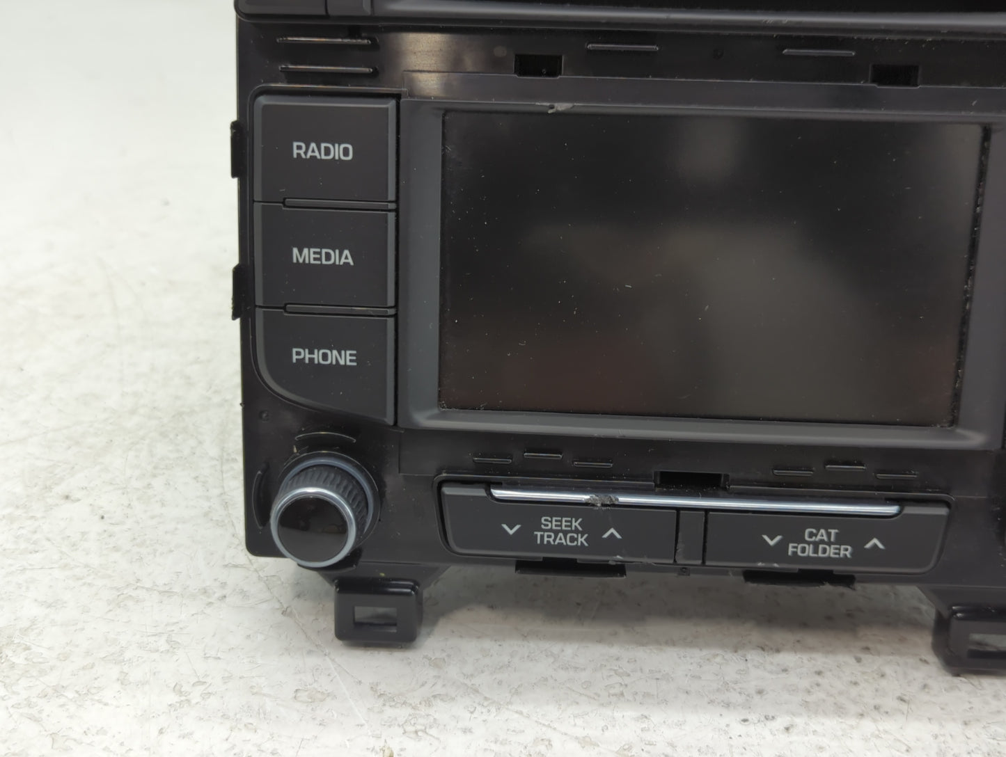 2015 Hyundai Sonata Radio AM FM Cd Player Receiver Replacement Fits OEM Used Auto Parts - Oemusedautoparts1.com