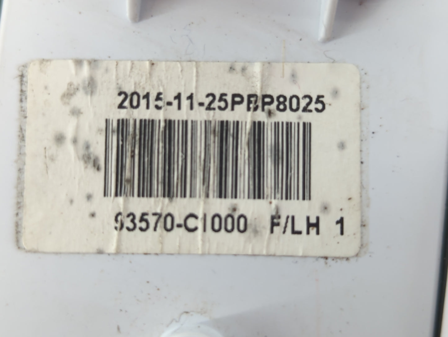 2015-2019 Hyundai Sonata Master Power Window Switch Replacement Driver Side Left P/N:93570-C1000 Fits OEM Used Auto Parts - 