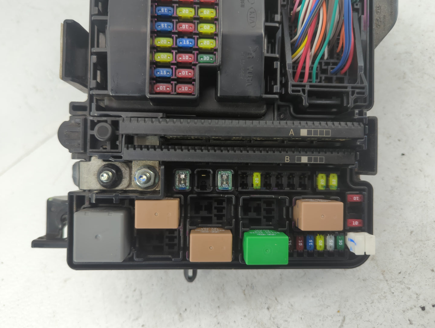 2015 Hyundai Sonata Fusebox Fuse Box Panel Relay Module P/N:91200C2040 6423-0102-7-000 Fits OEM Used Auto Parts - Oemusedaut