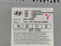2015-2017 Hyundai Sonata Am Fm Cd Player Radio Receiver - Oemusedautoparts1.com