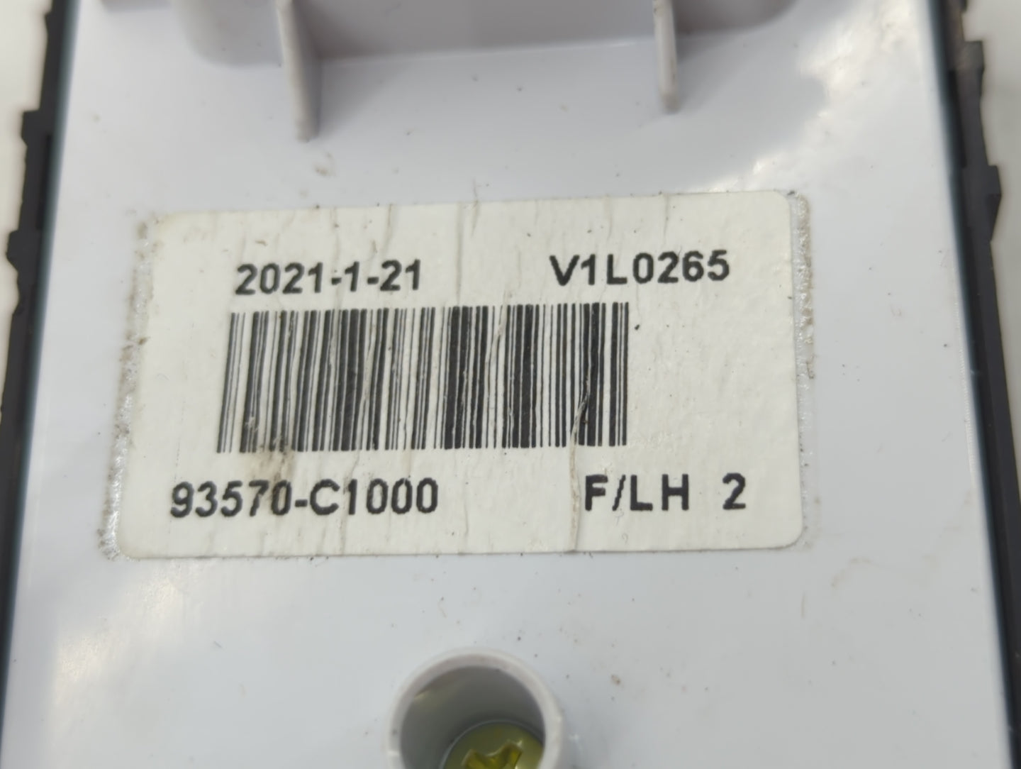2015-2017 Hyundai Sonata Master Power Window Switch Replacement Driver Side Left P/N:93570-C1000 Fits Fits 2015 2016 2017 OE
