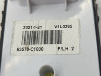 2015-2017 Hyundai Sonata Master Power Window Switch Replacement Driver Side Left P/N:93570-C1000 Fits Fits 2015 2016 2017 OE