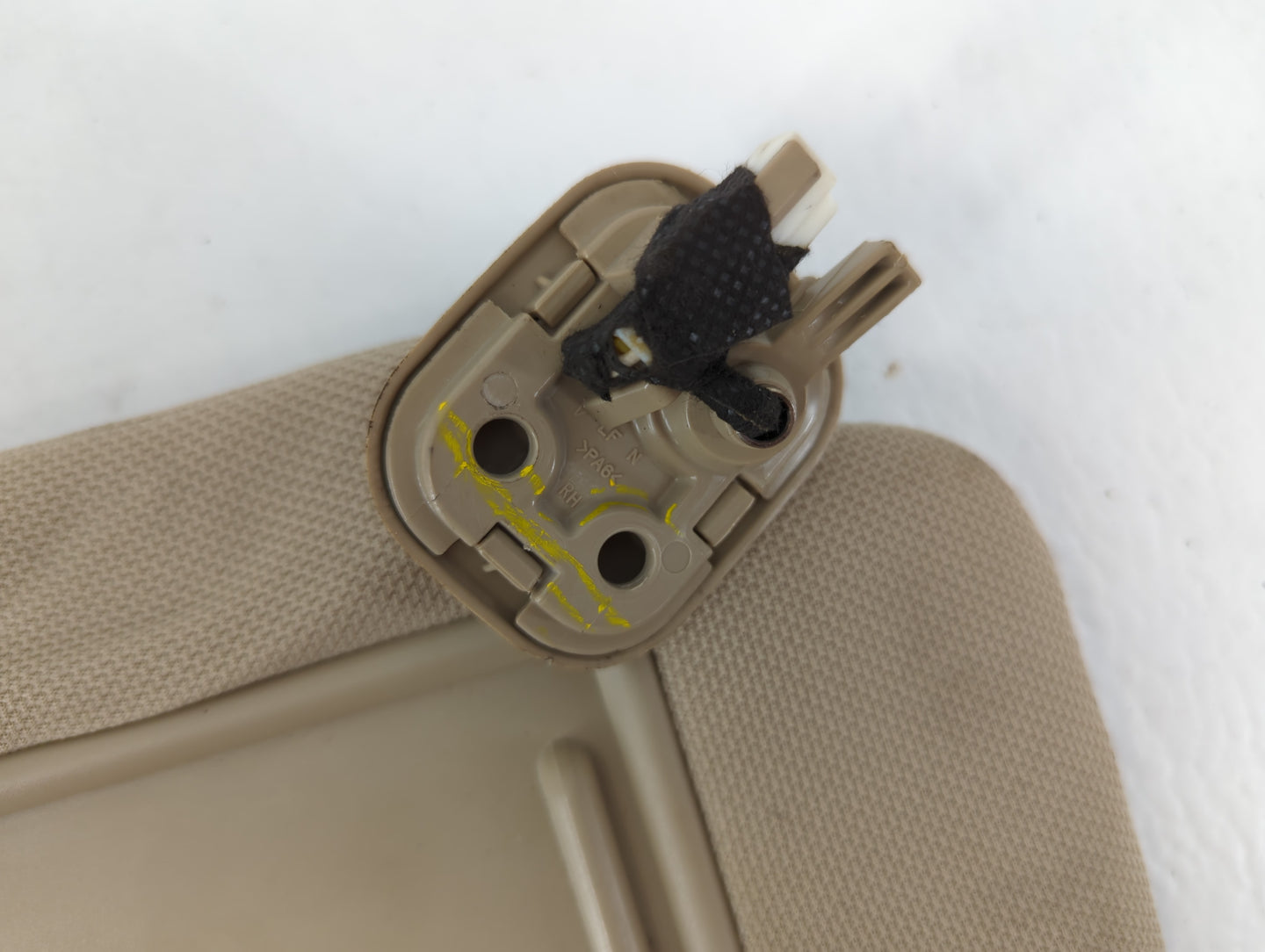 2015-2019 Hyundai Sonata Sun Visor Shade Replacement Driver Left Mirror Fits Fits 2015 2016 2017 2018 2019 OEM Used Auto Par