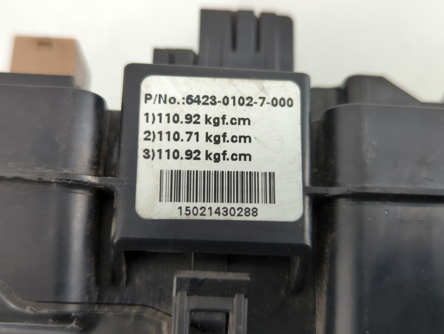 2015 Hyundai Sonata Fusebox Fuse Box Panel Relay Module P/N:6423-0102-7-000 Fits OEM Used Auto Parts - Oemusedautoparts1.com