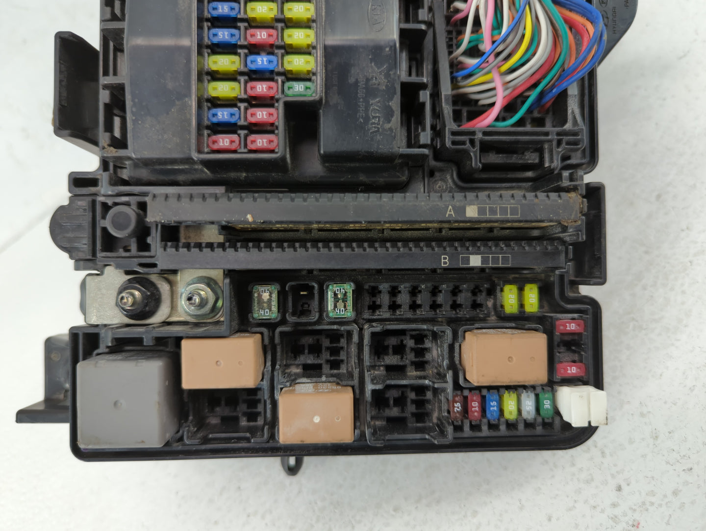 2015 Hyundai Sonata Fusebox Fuse Box Panel Relay Module P/N:91200C20T0LA 91950-C1820 Fits OEM Used Auto Parts - Oemusedautop