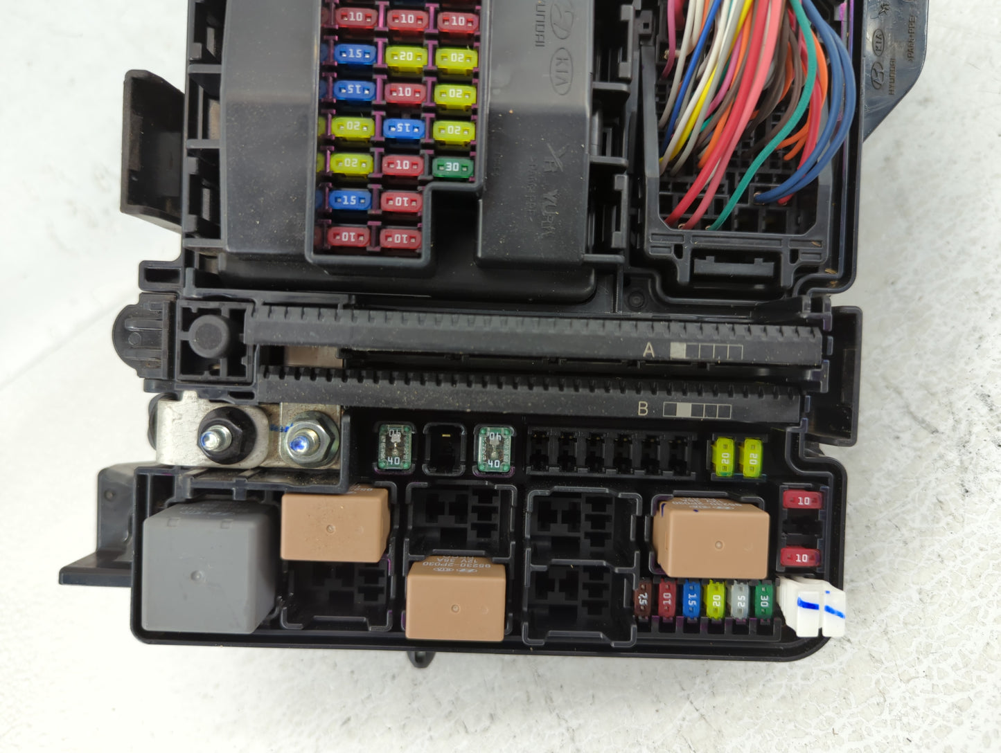 2015 Hyundai Sonata Fusebox Fuse Box Panel Relay Module P/N:91950-C1820 Fits OEM Used Auto Parts - Oemusedautoparts1.com