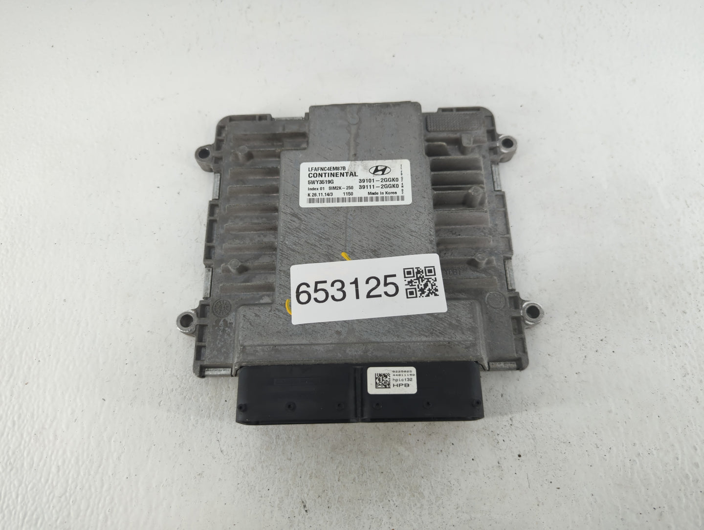 2015-2017 Hyundai Sonata PCM Engine Control Computer ECU ECM PCU OEM P/N:39111-2GGK0 39101-2GGK0 Fits Fits 2015 2016 2017 OE