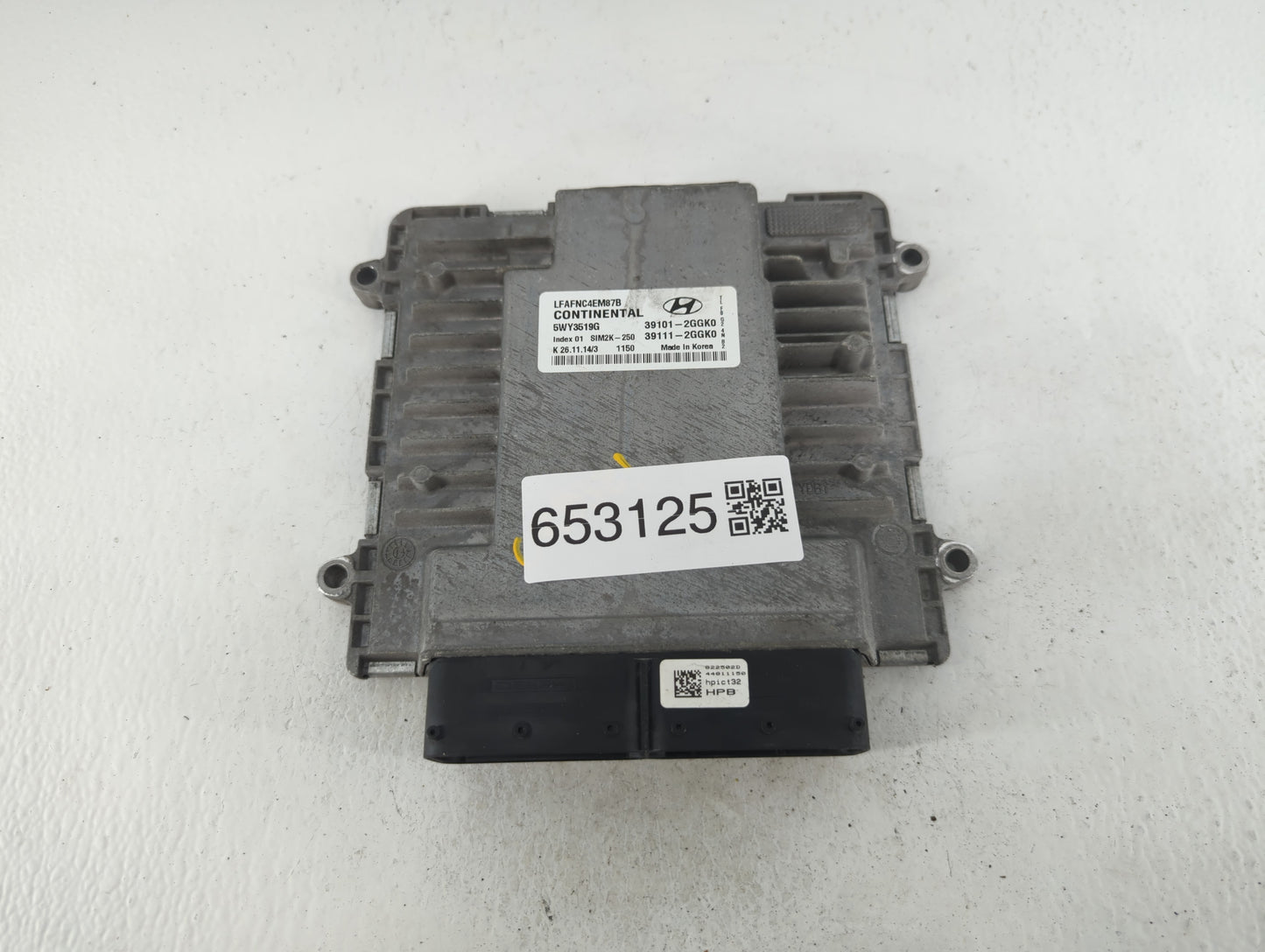 2015-2017 Hyundai Sonata PCM Engine Control Computer ECU ECM PCU OEM P/N:39111-2GGK0 39101-2GGK0 Fits Fits 2015 2016 2017 OE