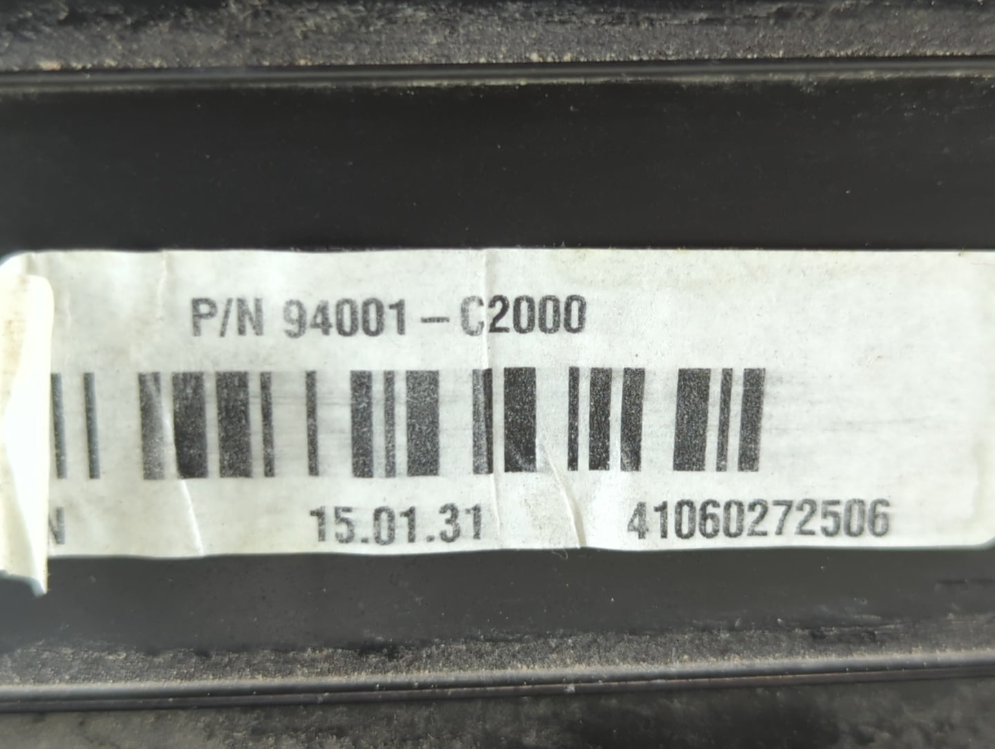 2015 Hyundai Sonata Instrument Cluster Speedometer Gauges P/N:94001-C2000 Fits OEM Used Auto Parts - Oemusedautoparts1.com