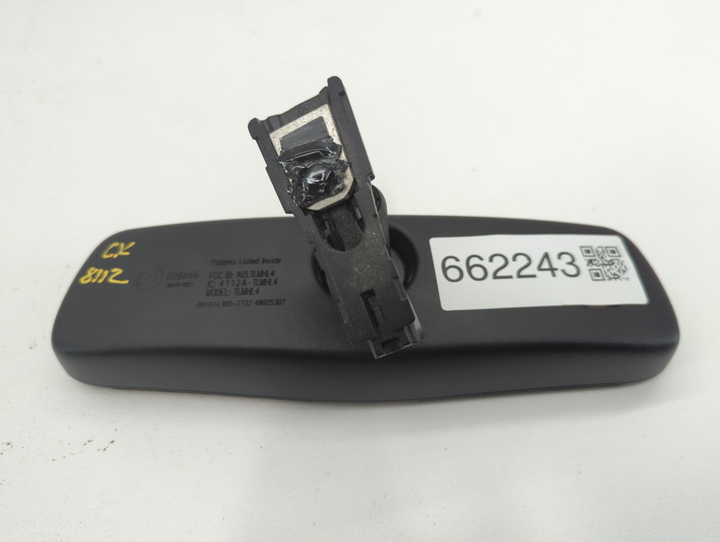 2011-2019 Hyundai Sonata Interior Rear View Mirror Replacement OEM P/N:E11026666 E8011083 Fits OEM Used Auto Parts - Oemused
