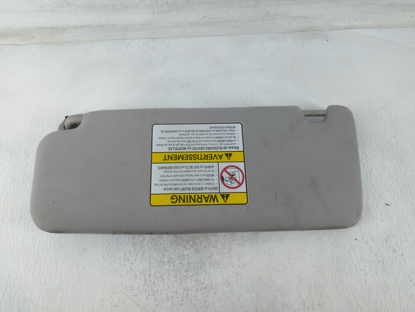 2015-2019 Hyundai Sonata Sun Visor Shade Replacement Passenger Right Mirror Fits Fits 2015 2016 2017 2018 2019 OEM Used Auto