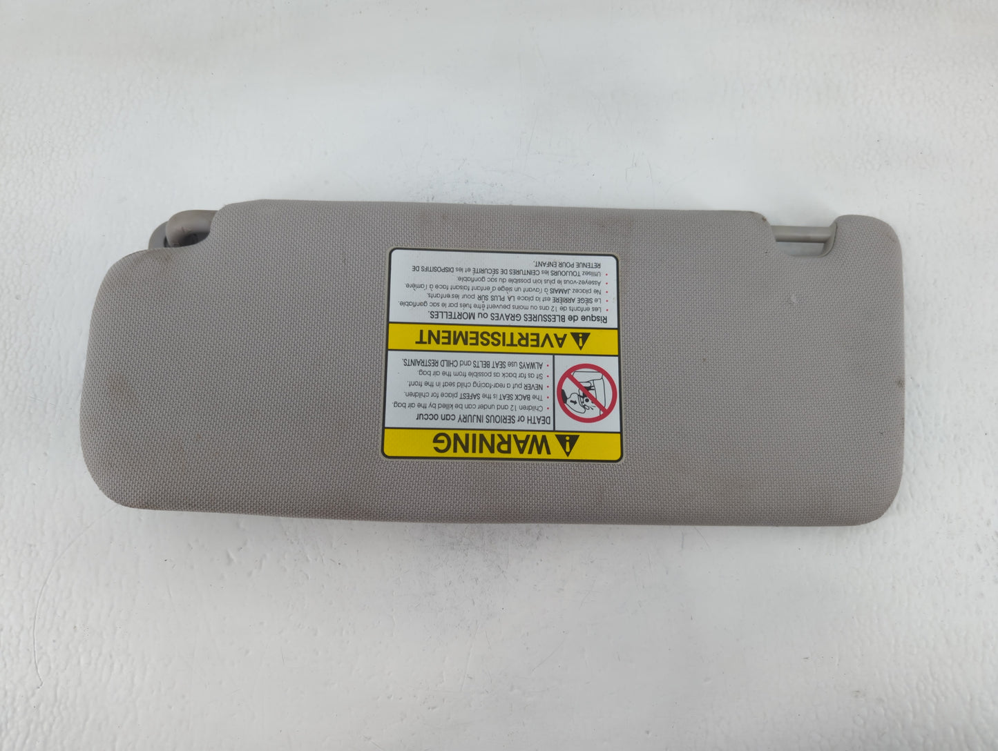 2015-2019 Hyundai Sonata Sun Visor Shade Replacement Passenger Right Mirror Fits Fits 2015 2016 2017 2018 2019 OEM Used Auto